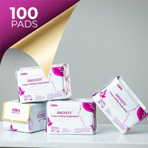 100 Dignity Sanitary Pads