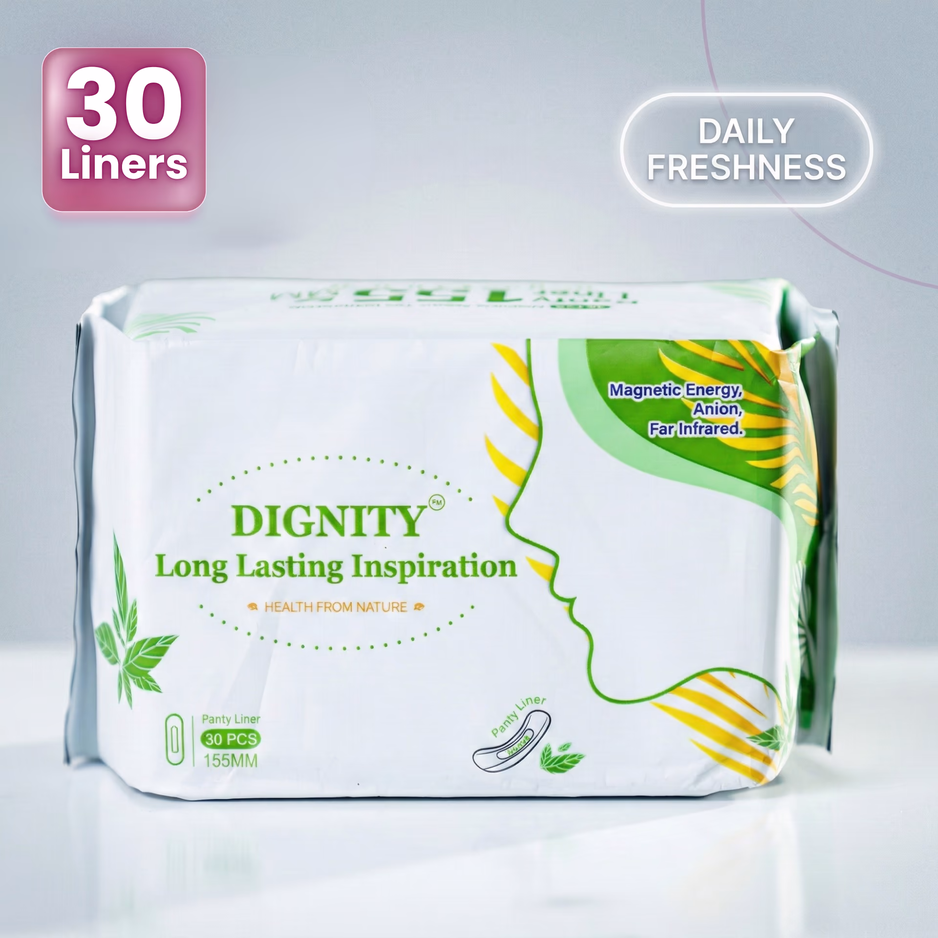 Dignity Organic Pantyliners - Pack of 30