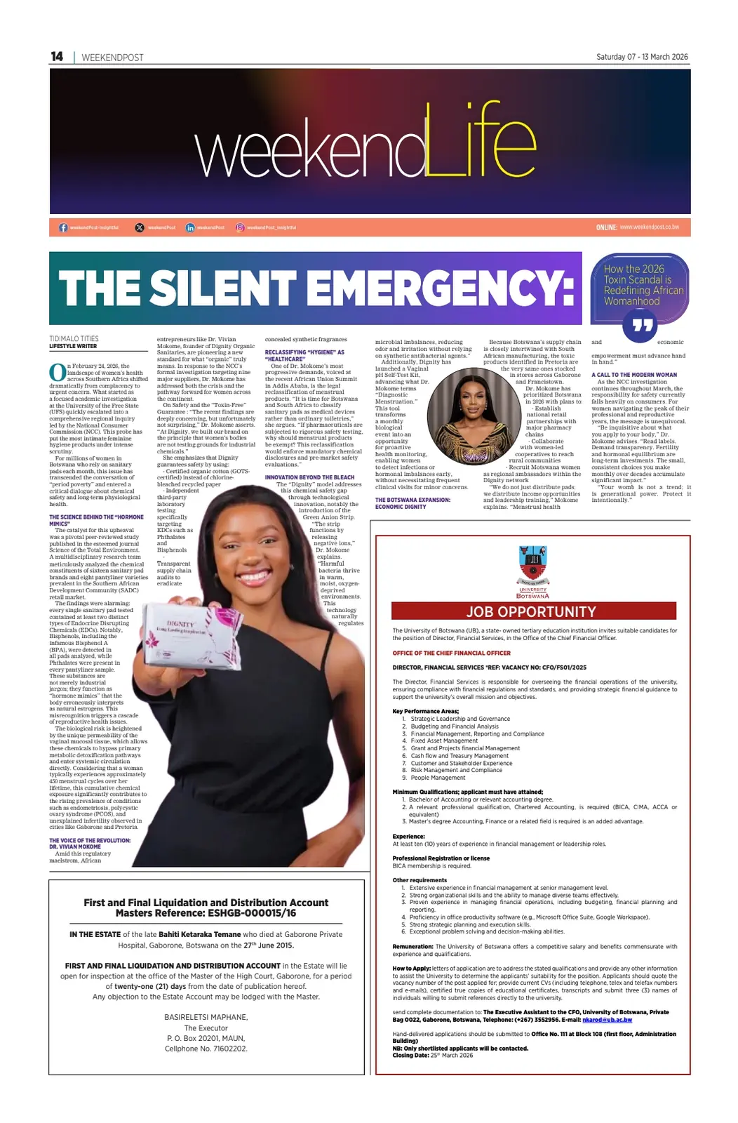 WeekendPost: The Silent Emergency